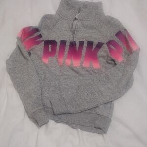 Victoria secret size small quarter front zip up with front pockets